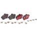 BREMBO Bremsklötze VA P 50 067X BREMBO Bremsklötze VA P 50 067X