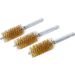 BGS Messingbürste 18 mm Antrieb Außensechskant 6,3 mm (1/4 ) 3-tlg 3078-18-M