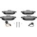 Bremsbelagsatz Fiat P. 500 1.2 07 13.0460-3838.2 Bremsbelagsatz Fiat P. 500 1.2 07 13.0460-3838.2