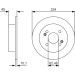 Bremsscheibe HYUNDAI i10 0 986 479 D02