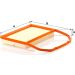 Mann & Hummel Luftfilter PKW SEAT Mii,SKODA,VW Up C 29 015