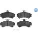 Bremsbelagsatz Mitsubishi P. Colt 04-/Forfour Schmiermittel 025 219 2017 Bremsbelagsatz Mitsubishi P. Colt 04-/Forfour Schmiermittel 025 219 2017