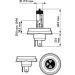 R2 Visio 12V, 45/40W, P45t-41 12475B1