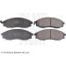 Bremsbelagsatz Nissan P. Np300/Pick Up 2.5 Di 4X4 02 ADN142121
