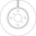 82 481 111 Bremsscheibe VA DF4806 82 481 111 Bremsscheibe VA DF4806