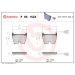 BREMBO Bremsklötze Xtra VA P 85 152X BREMBO Bremsklötze Xtra VA P 85 152X