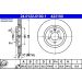 BREMSSCHEIBE VW P. GOLF/PASSAT/VENTO 1,9 TDI/2,0-2,8 91-98280 X 22WYSOKO NAW GLANY 24.0122-0100.1