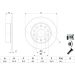 Bremsscheibe HA 0 986 479 099 Bremsscheibe HA 0 986 479 099