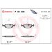 BREMBO Bremsklötze HA P 06 009 BREMBO Bremsklötze HA P 06 009
