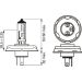 R2H 12V 45/40W PURE LIGHT HALOGEN BOSCH KFZ-GLUEHLAMPE Pure Light WS 1987302021