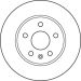 Bremsscheibe Opel P. Insignia TRW SINGLE DF4995S Bremsscheibe Opel P. Insignia TRW SINGLE DF4995S