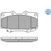 Bremsbelagsatz Toyota P. Landcruiser 3.0Td 96- Mit Sensor MEYLE-ORIGINAL: True to OE 025 216 7915/W
