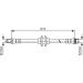 Bremsschlauch OPEL MOVANO 1987481982