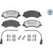Bremsklötze VA Platinum FORD Transit 06 MEYLE-PD: Advanced performance and design 025 244 8419/PD