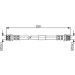 Bremsschlauch VW Touran 1987481369