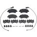 BREMBO Bremsklötze HA P 24 187 BREMBO Bremsklötze HA P 24 187