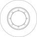 Bremsscheibe Opel T. Movano 2.3 Cdti 10 DF6372 Bremsscheibe Opel T. Movano 2.3 Cdti 10 DF6372