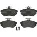 BREMBO Bremsklötze VA P 85 011 BREMBO Bremsklötze VA P 85 011