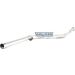 64 / Auspuffrohr Mitte PEUGEOT 206 1.9D 51KW 09.98-11.01 7580
