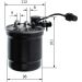 Kraftstofffilter F 026 402 280 Kraftstofffilter F 026 402 280