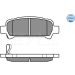 Bremsbelagsatz Subaru T. Forester/Impreza 97- Mit Sensor 025 235 7214/W Bremsbelagsatz Subaru T. Forester/Impreza 97- Mit Sensor 025 235 7214/W