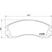 BREMBO Bremsklötze VA P 61 089 BREMBO Bremsklötze VA P 61 089