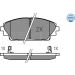 Bremsbelagsatz Mazda P. 3 1.5-2.2D 13 025 258 7516 Bremsbelagsatz Mazda P. 3 1.5-2.2D 13 025 258 7516