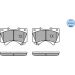 Bremsbelagsatz Toyota P. Landcruiser 4.5/4.7 08- Mit Sensor MEYLE-ORIGINAL: True to OE 025 243 8618/W