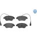 Bremsbelagsatz Fiat P. Stilo 1.2/1.6 16V 01-/Idea Mit Sensor MEYLE-ORIGINAL: True to OE 025 237 0617/W Bremsbelagsatz Fiat P. Stilo 1.2/1.6 16V 01-/Idea Mit Sensor MEYLE-ORIGINAL: True to OE 025 237 0617/W