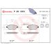 BREMBO Bremsklötze VA FIAT Bravo, Doblo OPEL Combo 06 XTRA LINE P 23 137X BREMBO Bremsklötze VA FIAT Bravo, Doblo OPEL Combo 06 XTRA LINE P 23 137X