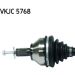 SKF Antriebswelle VKJC 5768 SKF Antriebswelle VKJC 5768