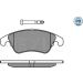 Bremsbelagsatz Db P. W204 07- /W212 09 025 243 1019/PD Bremsbelagsatz Db P. W204 07- /W212 09 025 243 1019/PD