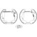 Satz Bremsbacken Opel Corsa C 1.0, 1.2, 1.4 09.00-, 1.3Cdti 06.03 Shoe Kit Pro 84058200 Satz Bremsbacken Opel Corsa C 1.0, 1.2, 1.4 09.00-, 1.3Cdti 06.03 Shoe Kit Pro 84058200