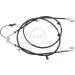 A.B.S. Handbremsseil Seilzug Festellbremse K18963 A.B.S. Handbremsseil Seilzug Festellbremse K18963