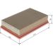 Luftfilter LAND ROVER F 026 400 104