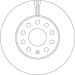 Bremsscheibe Skoda P. Octavia 1.0-2.0 12 TRW SINGLE DF6903S Bremsscheibe Skoda P. Octavia 1.0-2.0 12 TRW SINGLE DF6903S