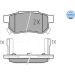 Bremsbelagsatz Honda T. Civic 97- Mit Sensor 025 213 1313/W Bremsbelagsatz Honda T. Civic 97- Mit Sensor 025 213 1313/W
