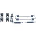 391-0827 Montagesatz f.Bremsbacken NISSAN Micra,Note,REN Clio,Modus 03 105-0827