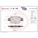 BREMBO Bremsklötze HA P 23 135 BREMBO Bremsklötze HA P 23 135