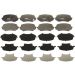 Bremsklötze VA MITSUBISHI Canter 05 GDB3486 Bremsklötze VA MITSUBISHI Canter 05 GDB3486