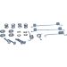 391-0650 Montagesatz f.Bremsbacken CITROEN AX,PEUGEOT 106 86 105-0650