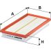 FILTRON Luftfilter AP 022/9