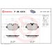 BREMBO Bremsklötze Xtra HA P 06 037X BREMBO Bremsklötze Xtra HA P 06 037X