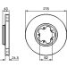 Bremsscheibe 0 986 479 B28 Bremsscheibe 0 986 479 B28