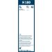 Bosch Heckscheibenwischer H180 3397011963 Bosch Heckscheibenwischer H180 3397011963