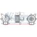 Innenraumgebläse Peugeot 3008 09 87464
