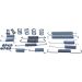 391-0712 Montagesatz f.Bremsbacken VW T4 90 105-0712