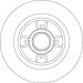 Bremsscheibe Renault T. Megane/Scenic 1.4-2.0 97-03 TRW SINGLE DF4272BS Bremsscheibe Renault T. Megane/Scenic 1.4-2.0 97-03 TRW SINGLE DF4272BS