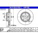 Bremsscheibe Toyota P. Auris/Avensis/Verso 1.6-2.2D 07 24.0126-0156.1 Bremsscheibe Toyota P. Auris/Avensis/Verso 1.6-2.2D 07 24.0126-0156.1