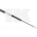 Seilzug, Feststellbremse Ford T. Mondeo 93-00 Le/Pr 9025108 Seilzug, Feststellbremse Ford T. Mondeo 93-00 Le/Pr 9025108